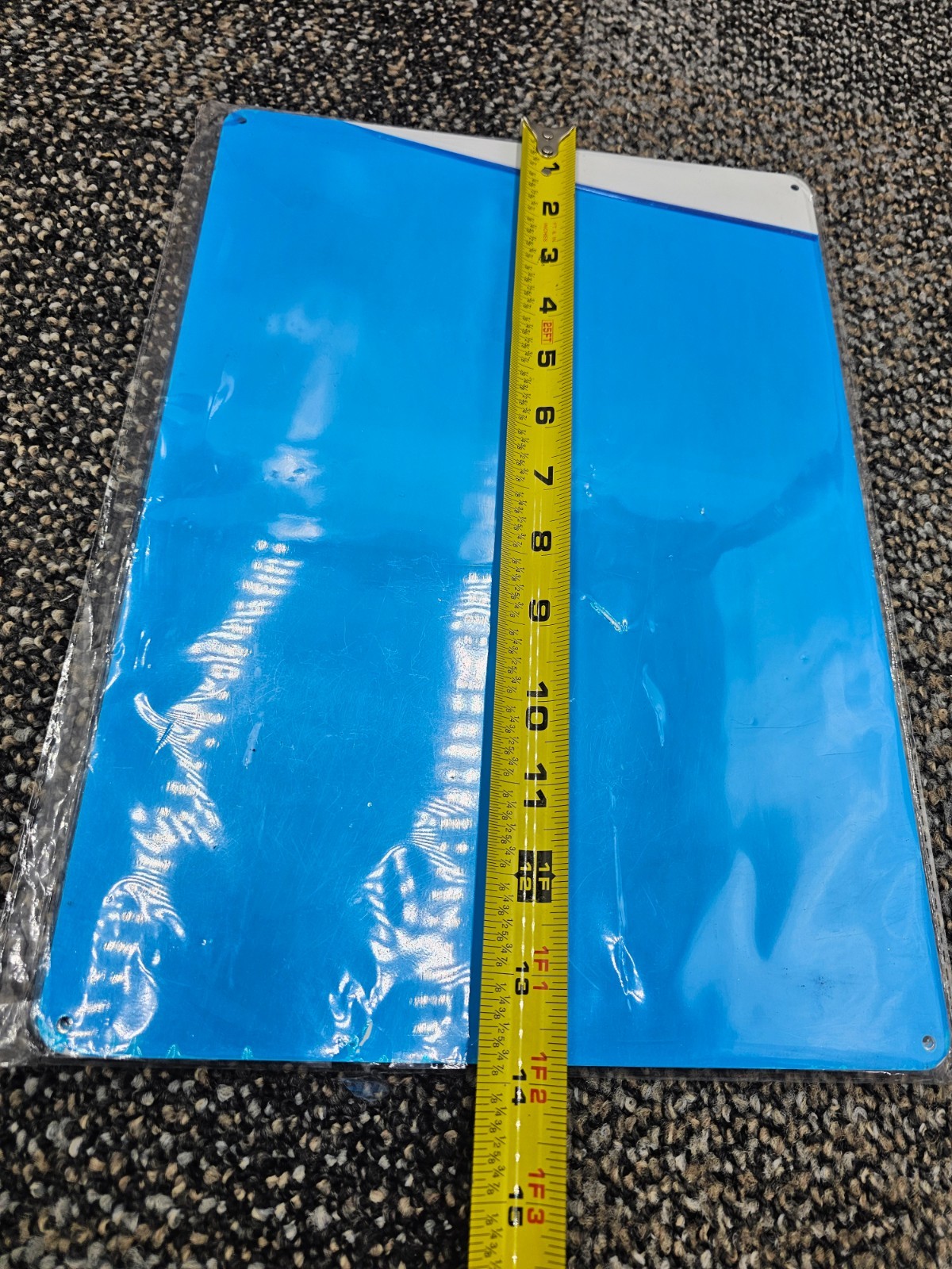 (4 PIECE) White Sign Blanks, 14 x 10 Inches, Sturdy