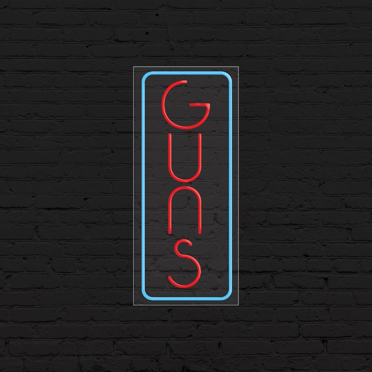 GYM Sign for Business Displays | LED Flex Neon | 13&Prime;W x 32&Prime;H x 1&Prime;D