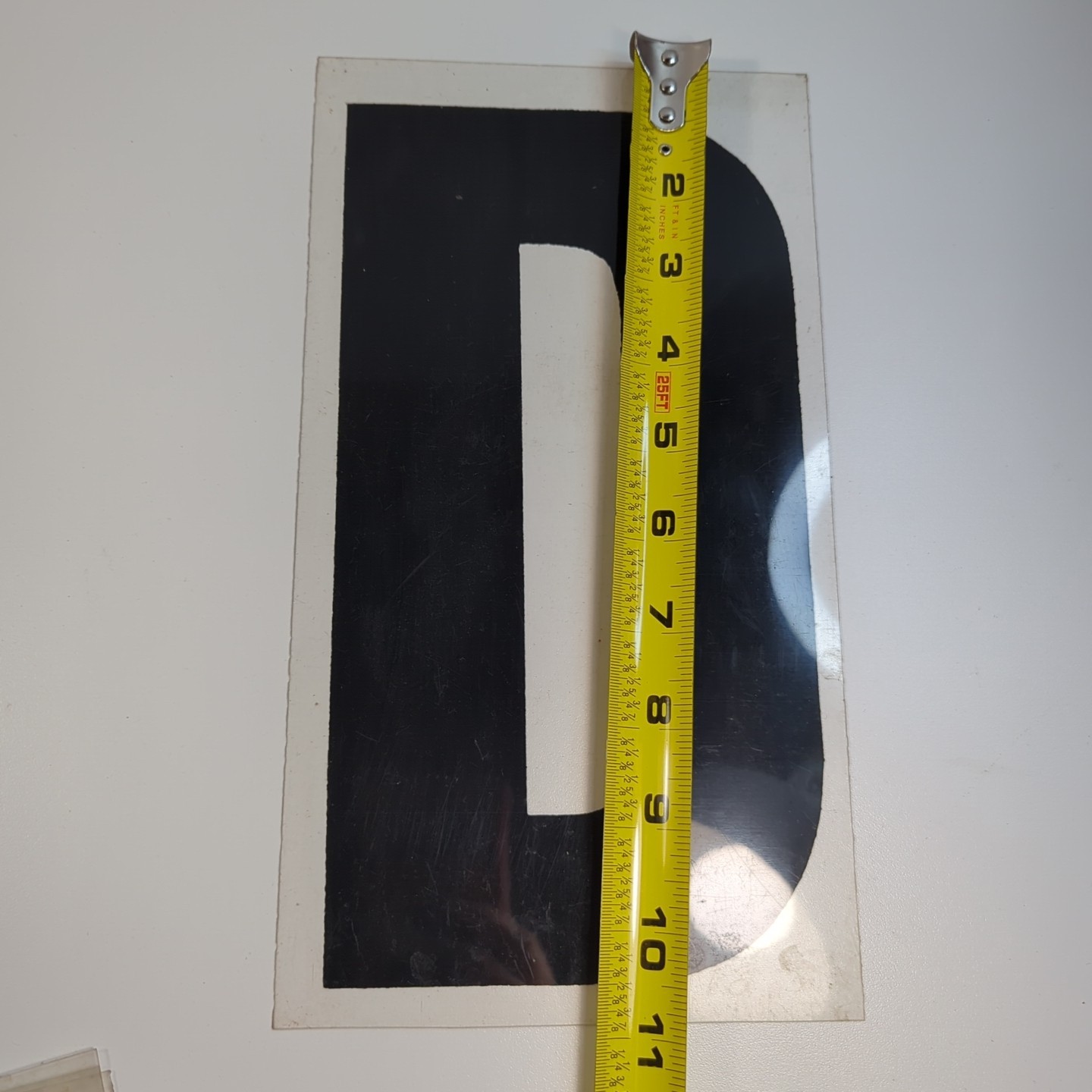 11&Prime; Black Marquee Sign Letter Complete Alphabet Commercial Outdoor Store Plastic
