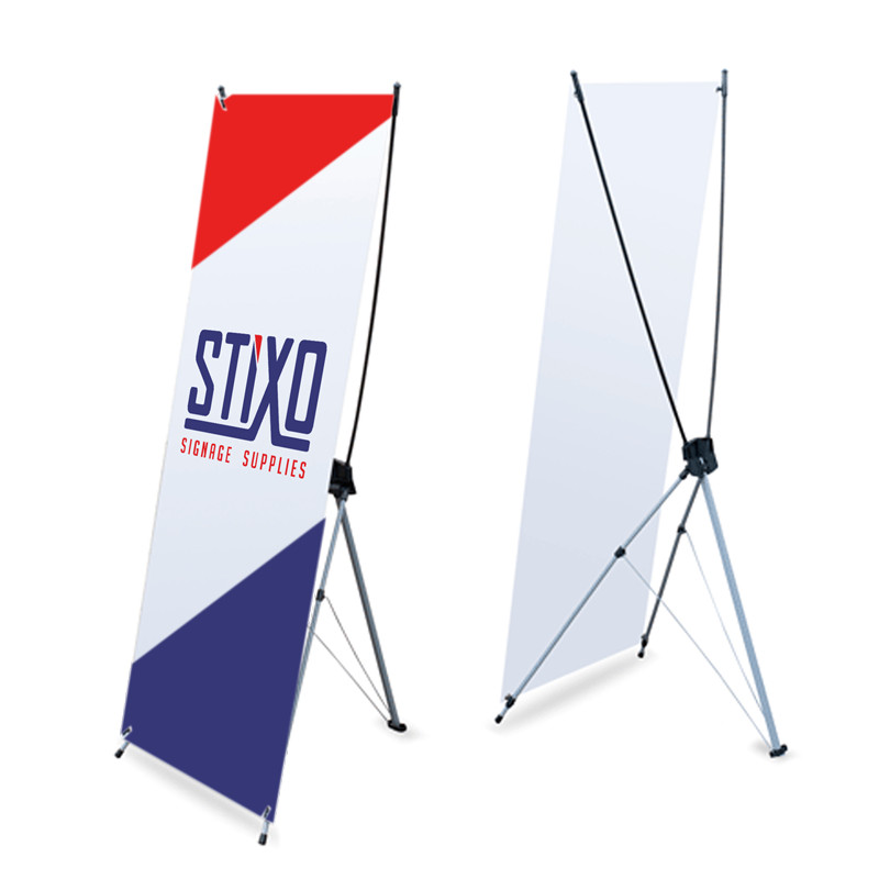 X Banner Stand & Signs Customize Banner for Trade Show and Display