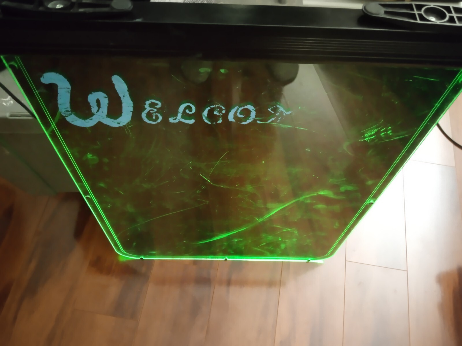 TWO Glowrite LED Illuminated Write-On Wipe-Off Signs Large 24&Prime; X 33&Prime; Boards Only