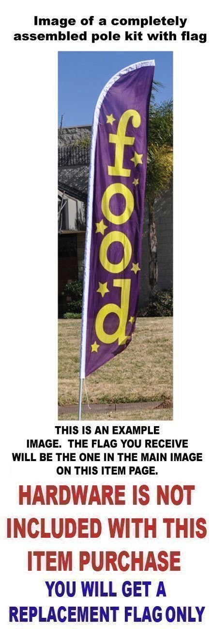Barber Shop Advertising Replacement Feather Banner Swooper Flag