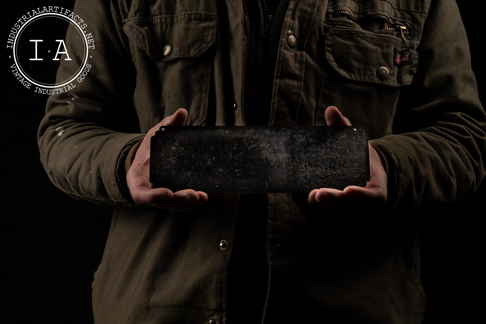 c. 1930s Art Deco Janitor Sign