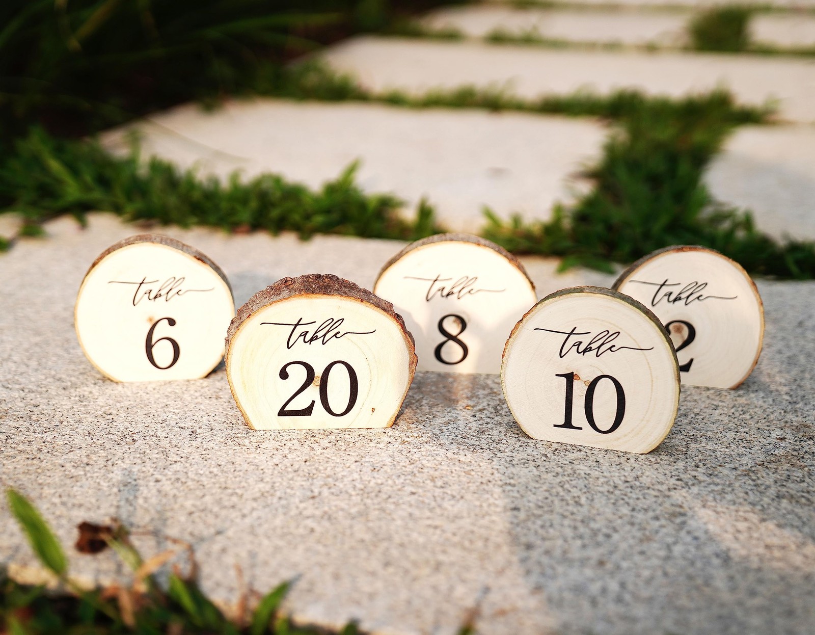 Wooden Wedding Table Numbers 1-20, Perfect for Centerpiece, Reception, Decora…
