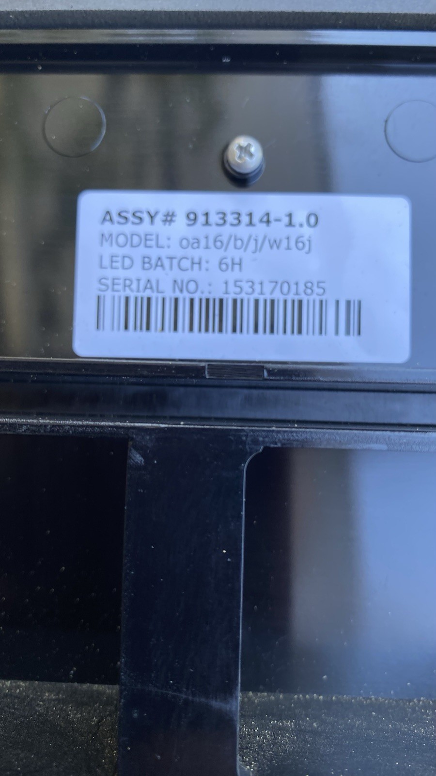 Watchfire LED Sign Panel 12×12 12” Assy# 913314-1.0 Model#oa16/b/wj16j