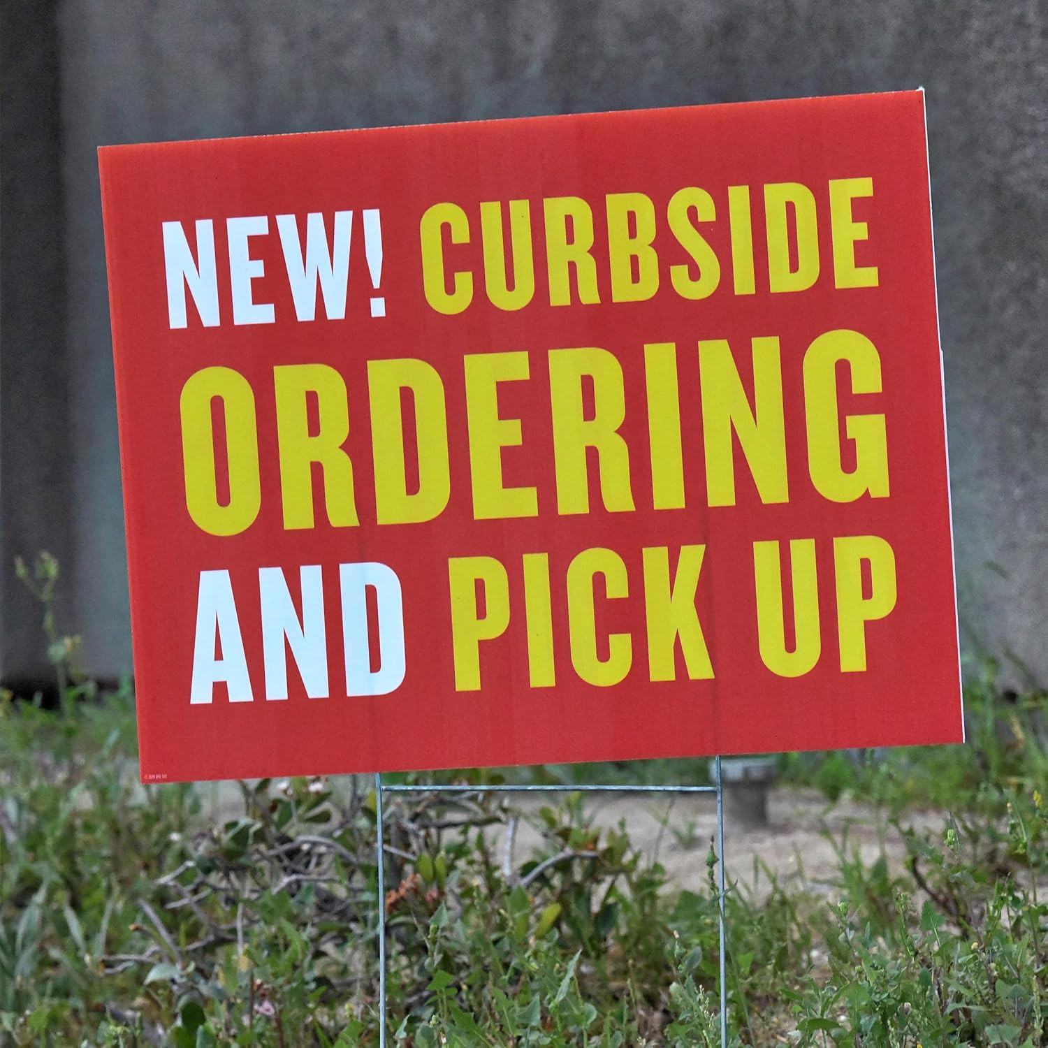 H Frame Yard Sign Stakes Metal Sign Holder H Stakes for Yard Signs 10X30 Inch Me