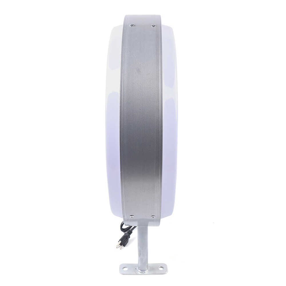 20&Prime; LED Double Sided Round Light Box Outdoor Sign Advertising Projecting Light