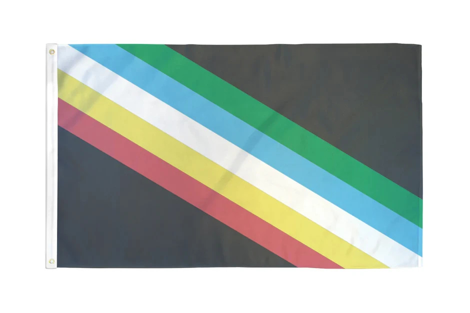 Disability Pride Flag 3x5ft Poly Disability Flag Advocacy Flag