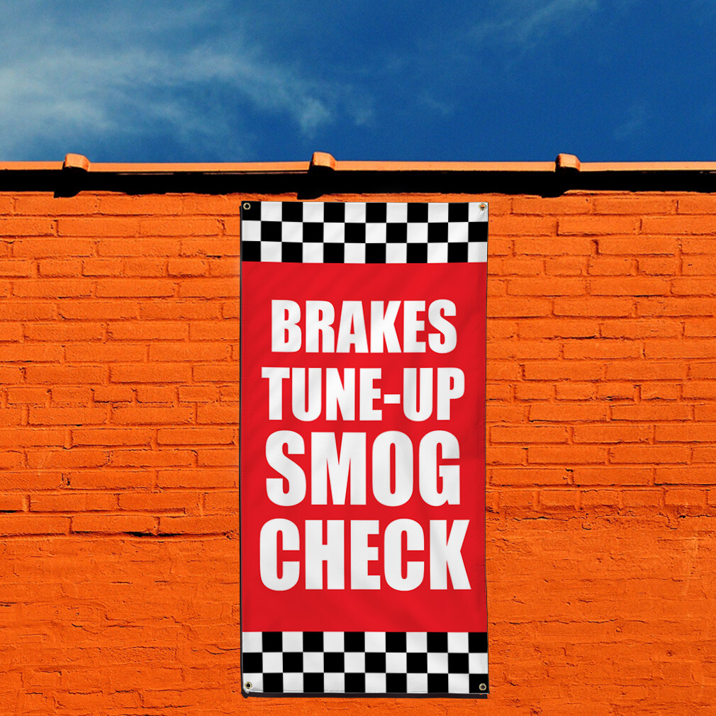 Vertical Vinyl Banner Multiple Sizes Outdoor Weatherproof Industrial Yard Signs