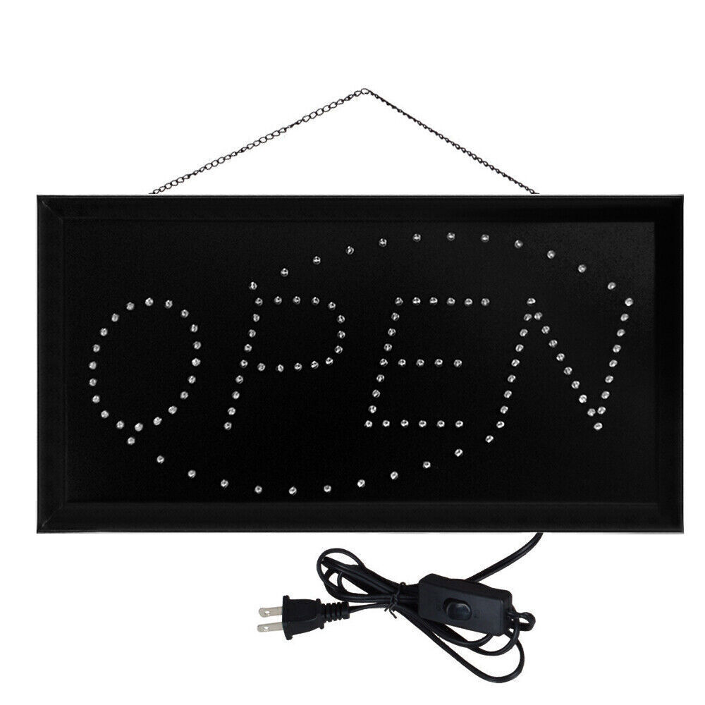 Open Sign Led Neon Ultra Bright Light Business Display For Restaurant Store Shop