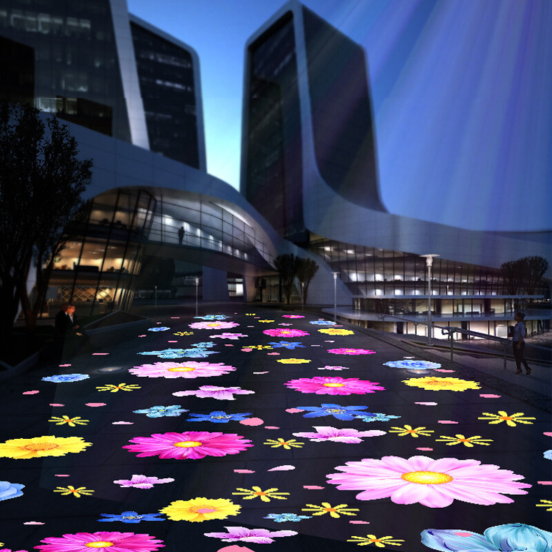 300W Creative Dynamic Pattern Led Gobo Logo Projector Waterproof Porjection