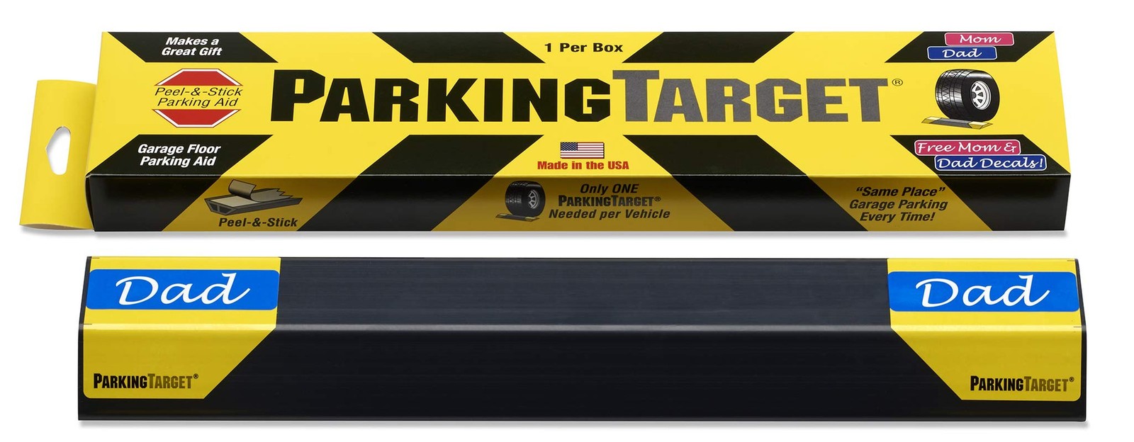 ParkingTarget 16” 1 pcs U.S.A. Garage Heavy Duty Parking Aid Car Stop Indi