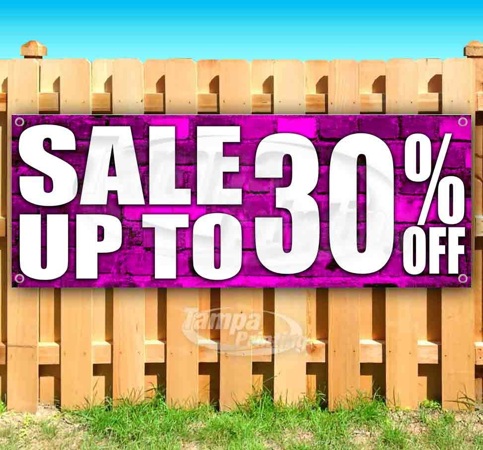 SALE UP TO 30% OFF Advertising Vinyl Banner Flag Sign Many Sizes USA DEALS