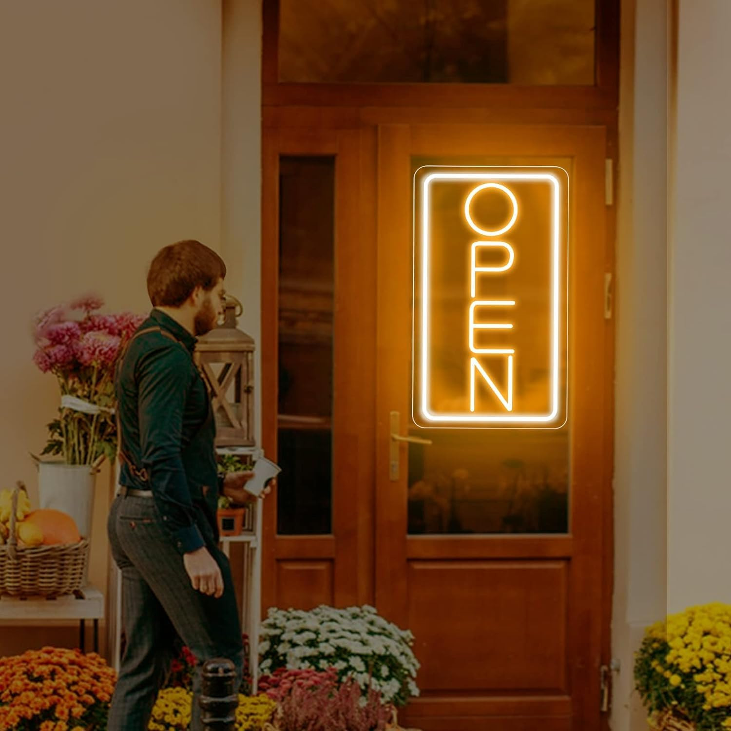 Open Signs for Business Ultra Bright LED Neon Open Signs for Business Storefront