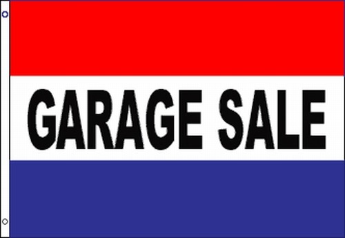 GARAGE SALE Flag Banner 3×5 ft Advertise Sign Yard Estate Moving Flea Market