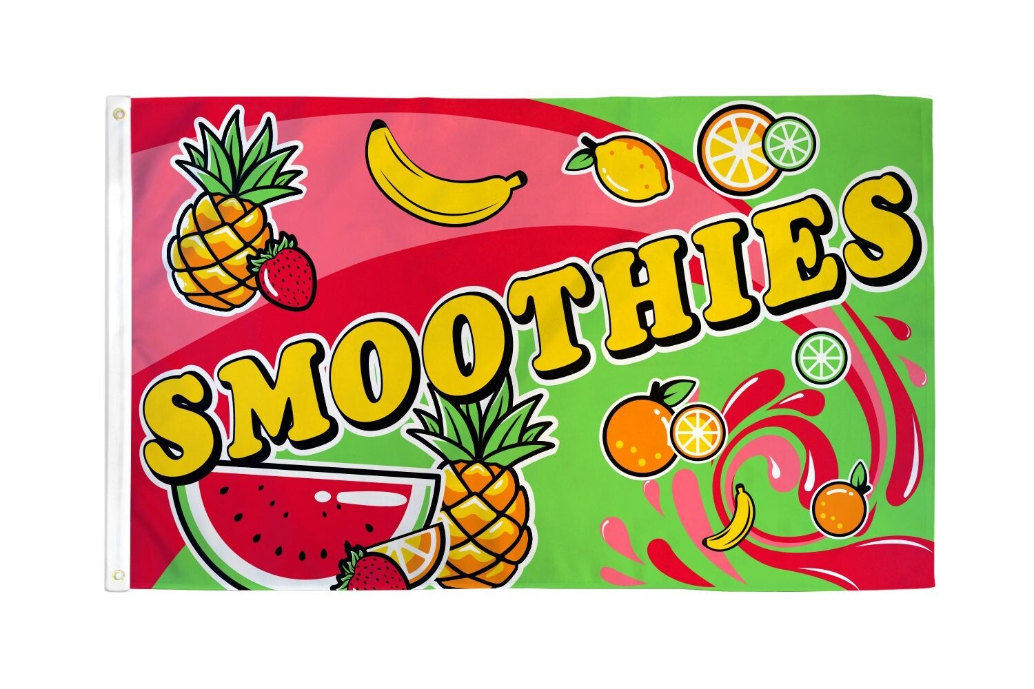 Smoothies Flag 3x5ft Smoothies Banner Bebidas Drinks Concessions Flag