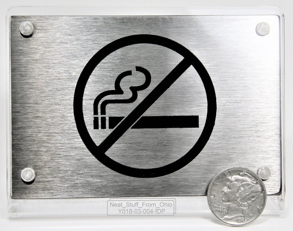 TABLE SIGNS, ACRYLIC & ALUMINUM: NO SMOKING, HOT WATER, ICED TEA, MILK, CREAM…