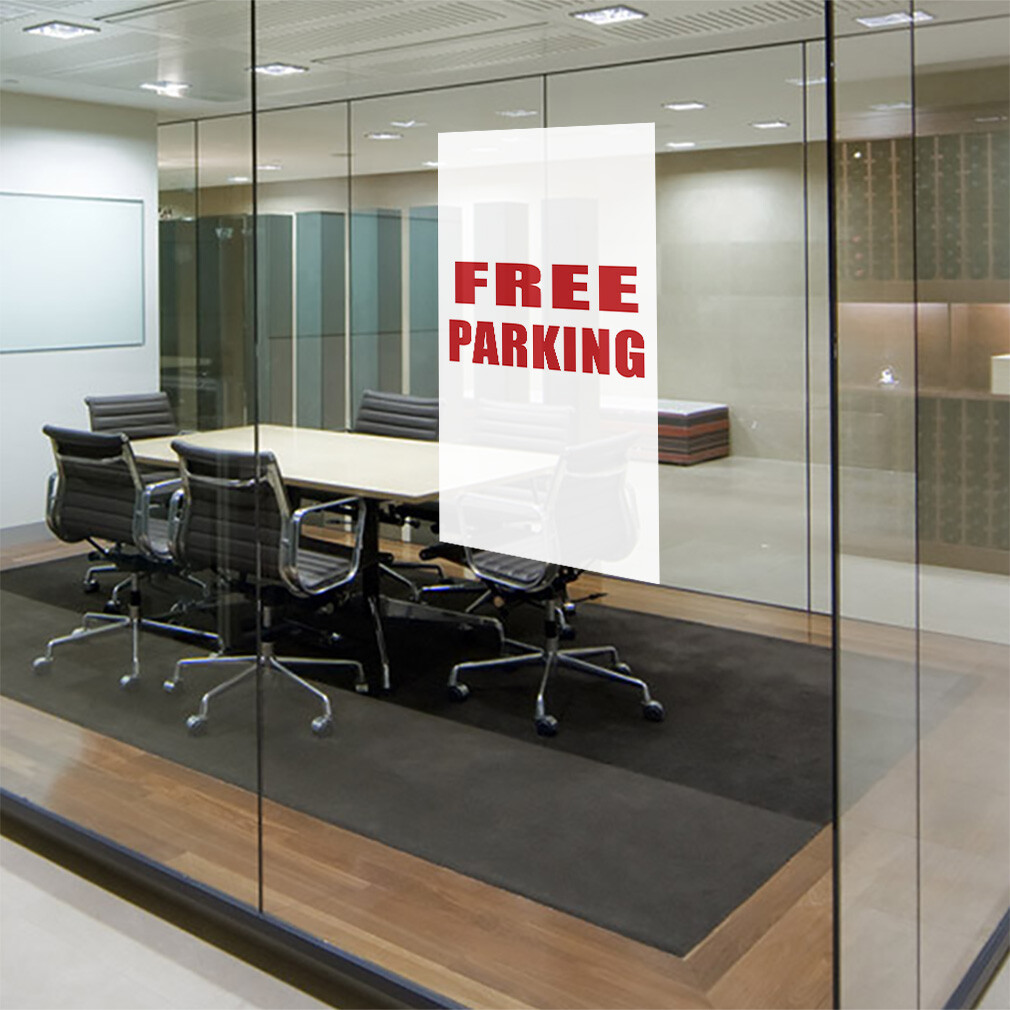 Door Decals Vertical Vinyl Stickers Multiple Sizes Industrial Vinyl Business