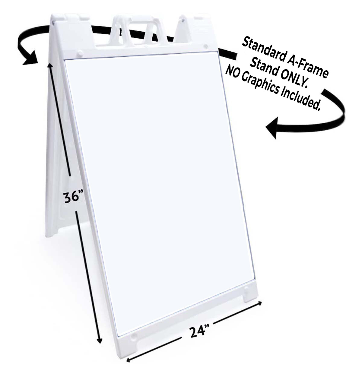 5% Off Carpet & Flooring Signicade 24×36 A Frame Sidewalk Sign Double Sided