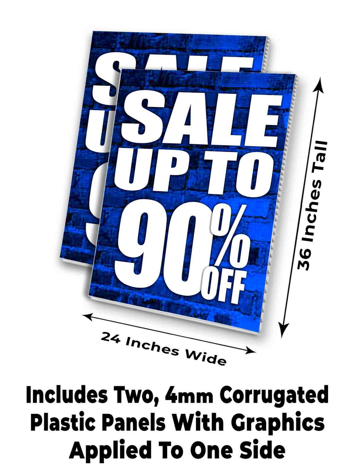 Sale Up To 90% Off Signicade 24×36 A Frame Sidewalk Sign Double Sided