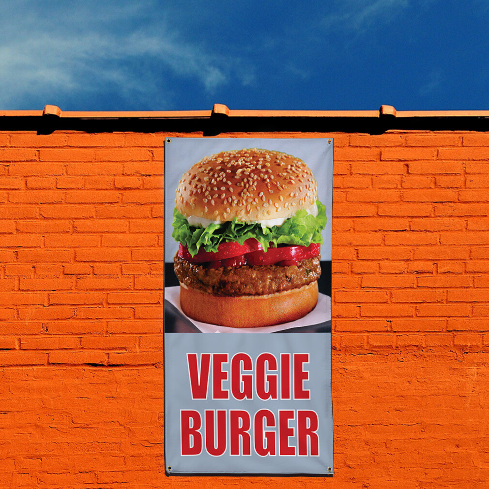Vertical Vinyl Banner Multiple Sizes Outdoor Weatherproof Industrial Yard Signs