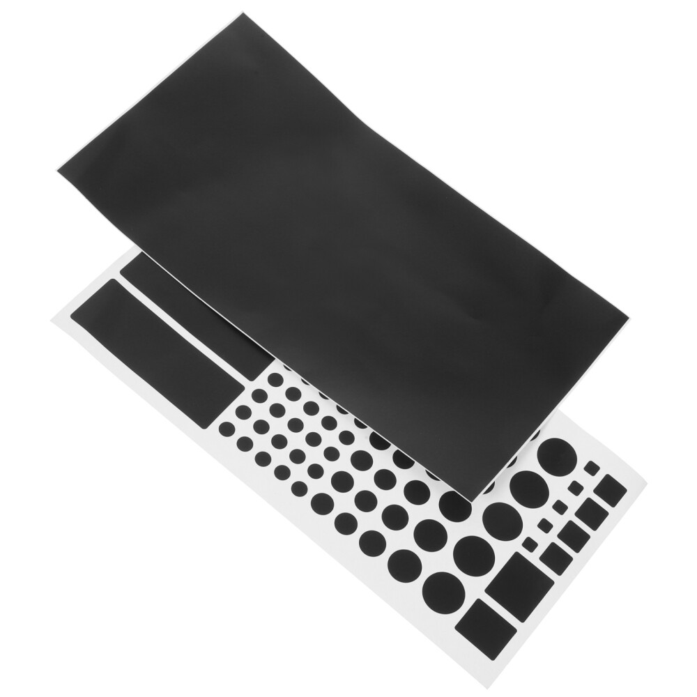 2 Sheets Shading Stickers LED Light Blocking Router Shading Blackout Sticker New