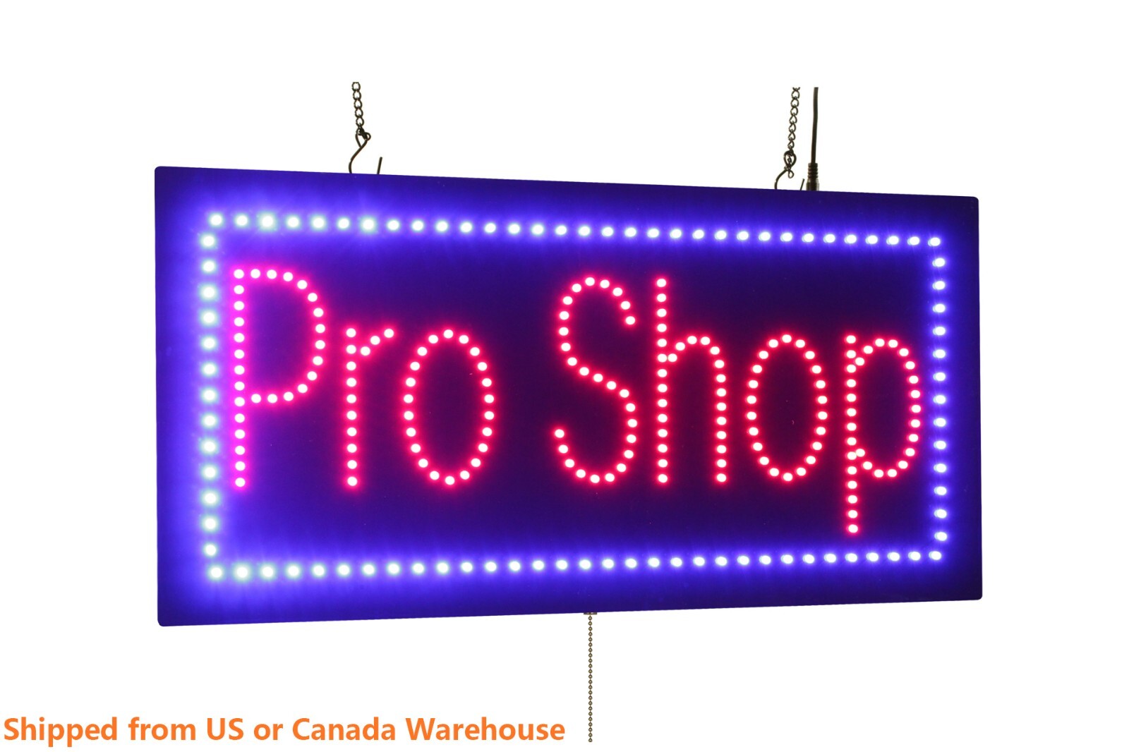 Pro Shop Sign,TOPKING Signage,LED Neon Open,Store,Window,Shop,Business,Display