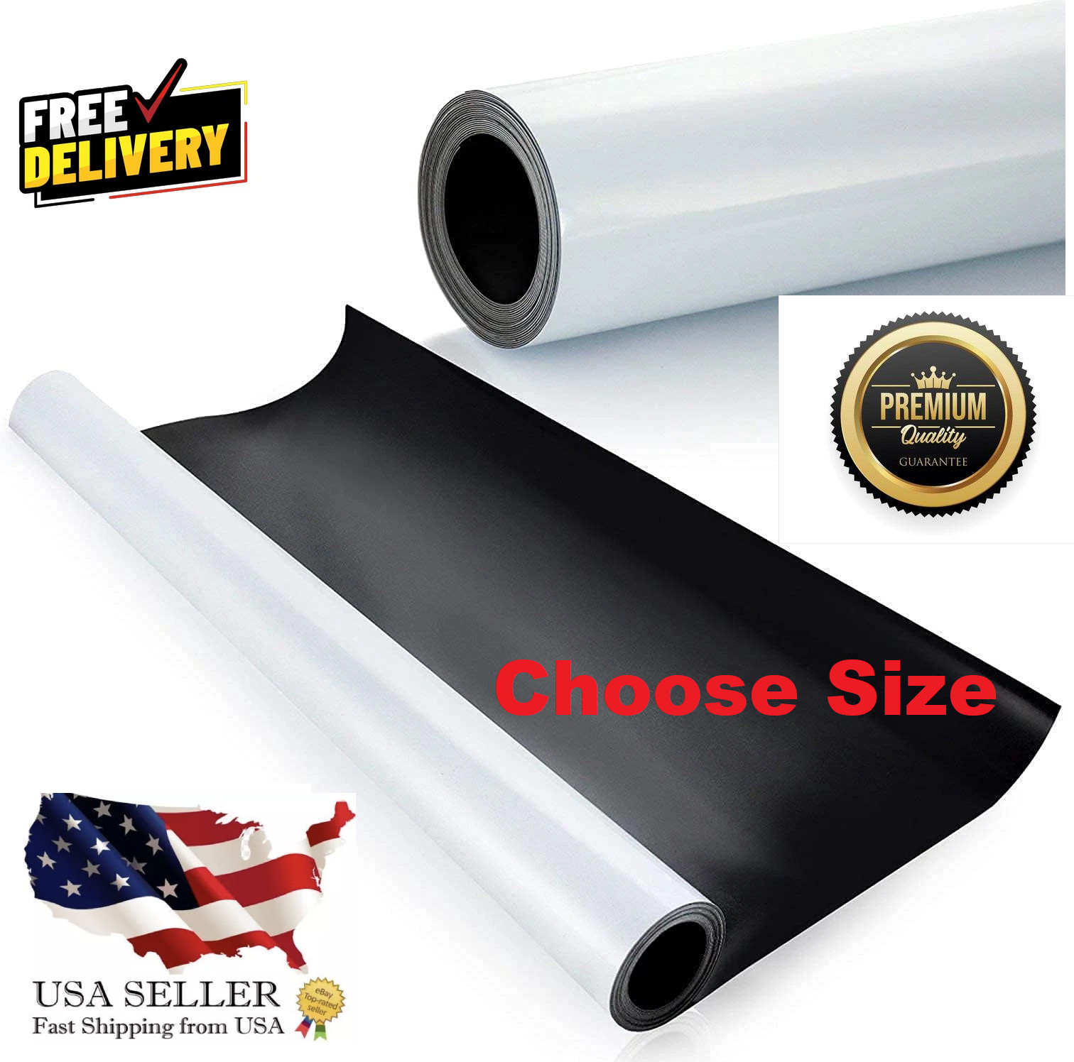 24&Prime; x 20&Prime; Blank Printabl Vehicle Magnets Magnetic Auto Truck Van Car Signs, 1 pc