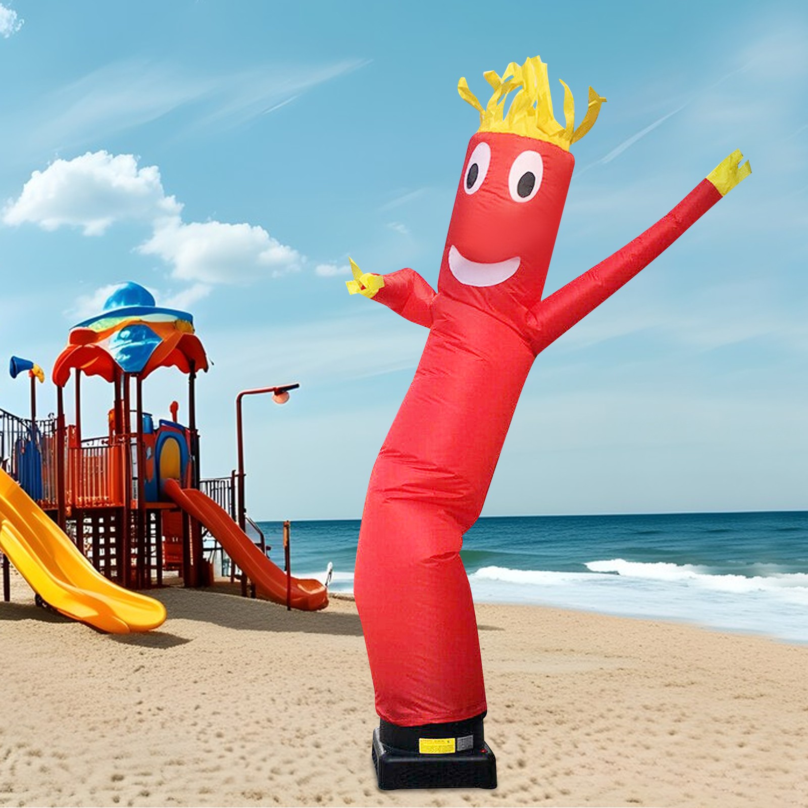 10ft/20ft Air Inflatable Wind Dancer, Dancing Sky Puppet, Tube Man Advertising