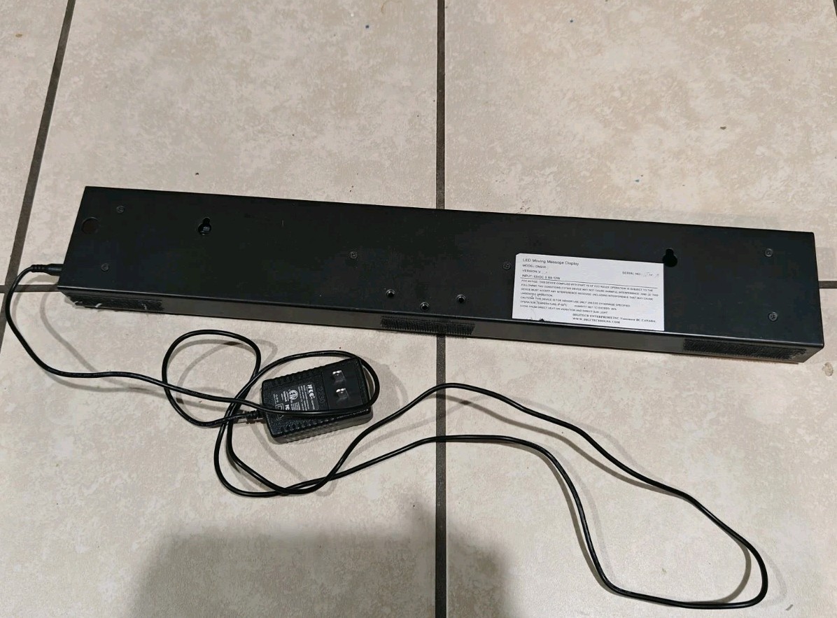 Digitech 21 Inch Sign LED Programmable Display DM200 NO REMOTE