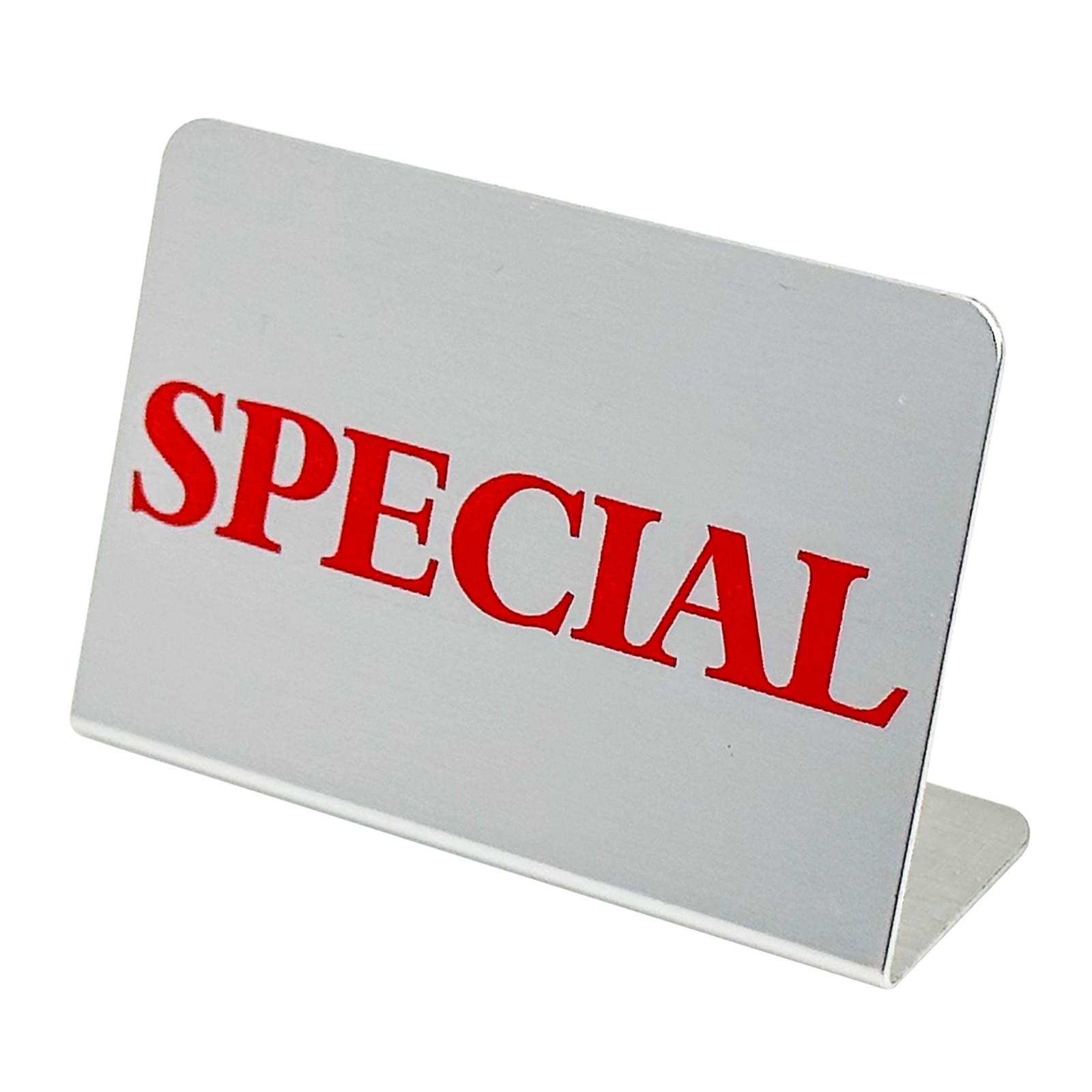 CuteBox Company Metal Display Sign for Jewelry, Retail, Showcases, and more.