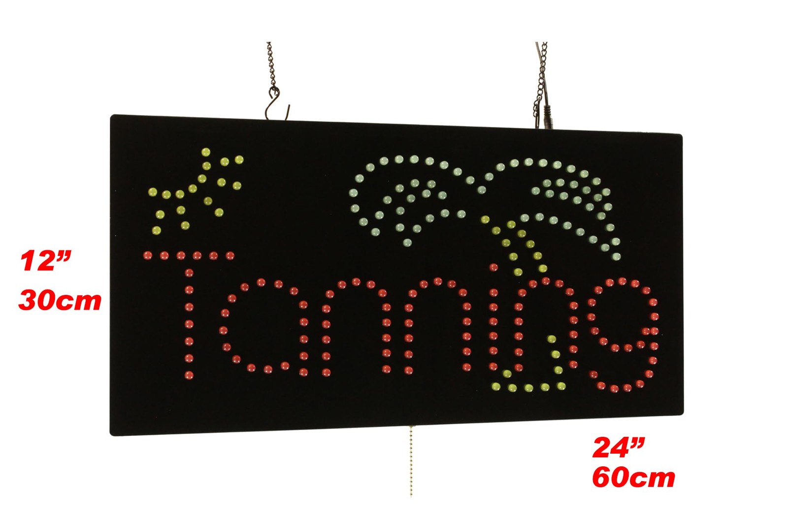 Tanning Sign, 24&Prime;x12&Prime;, 60x30cm, , LED, Neon, Florescent, Signage, Signboard, …