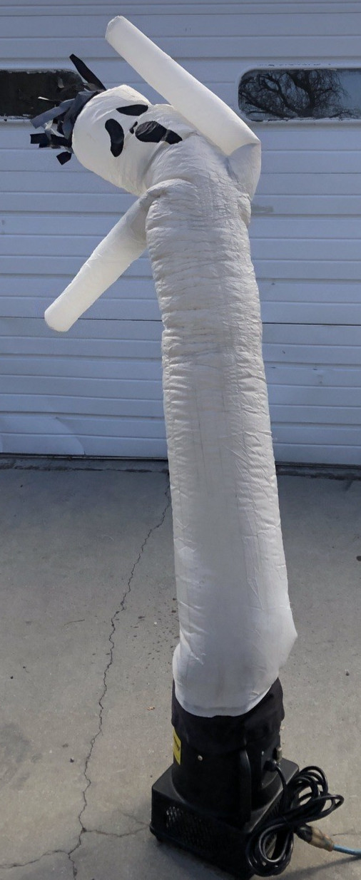 Air Sky Puppet Dancing 1/4HP Blower w/4 Dancer 6&prime; USA/2ea Santa Claws/Ghost