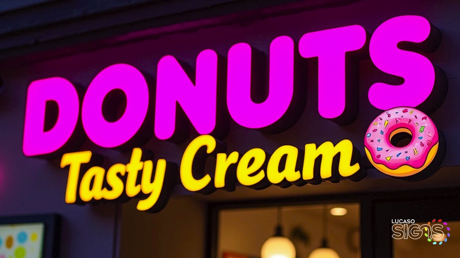 Custom LED Illuminated Channel Letter Sign – Restaurant, Café, Bar, Made in USA