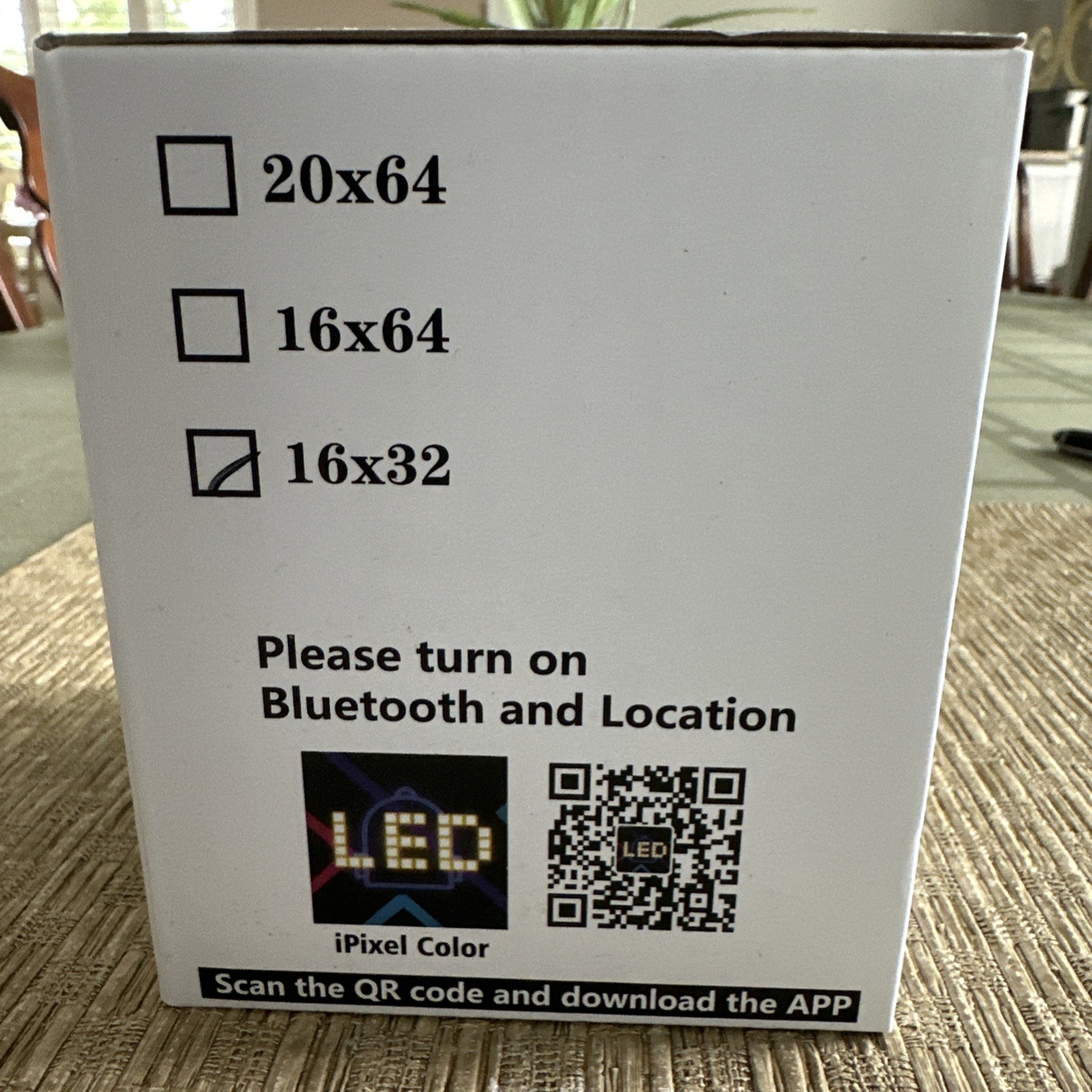 3×7 size Programmable Flexible LED Matrix Panel, APP Control Custom Text