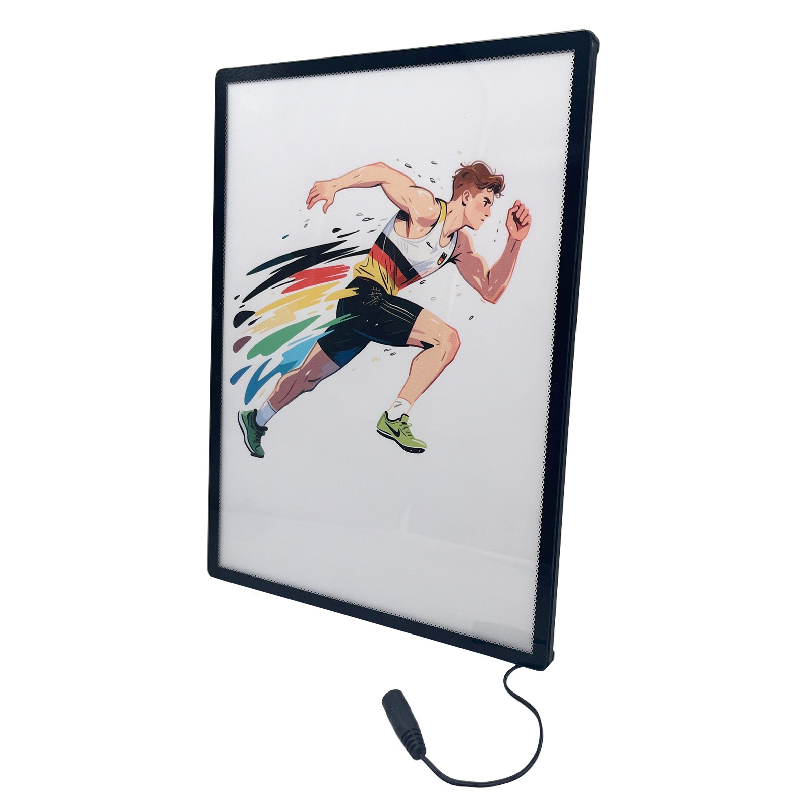 A3 Backlit Movie Poster Frame Aluminum Snap Frame Wall Mounted LED Ads Display