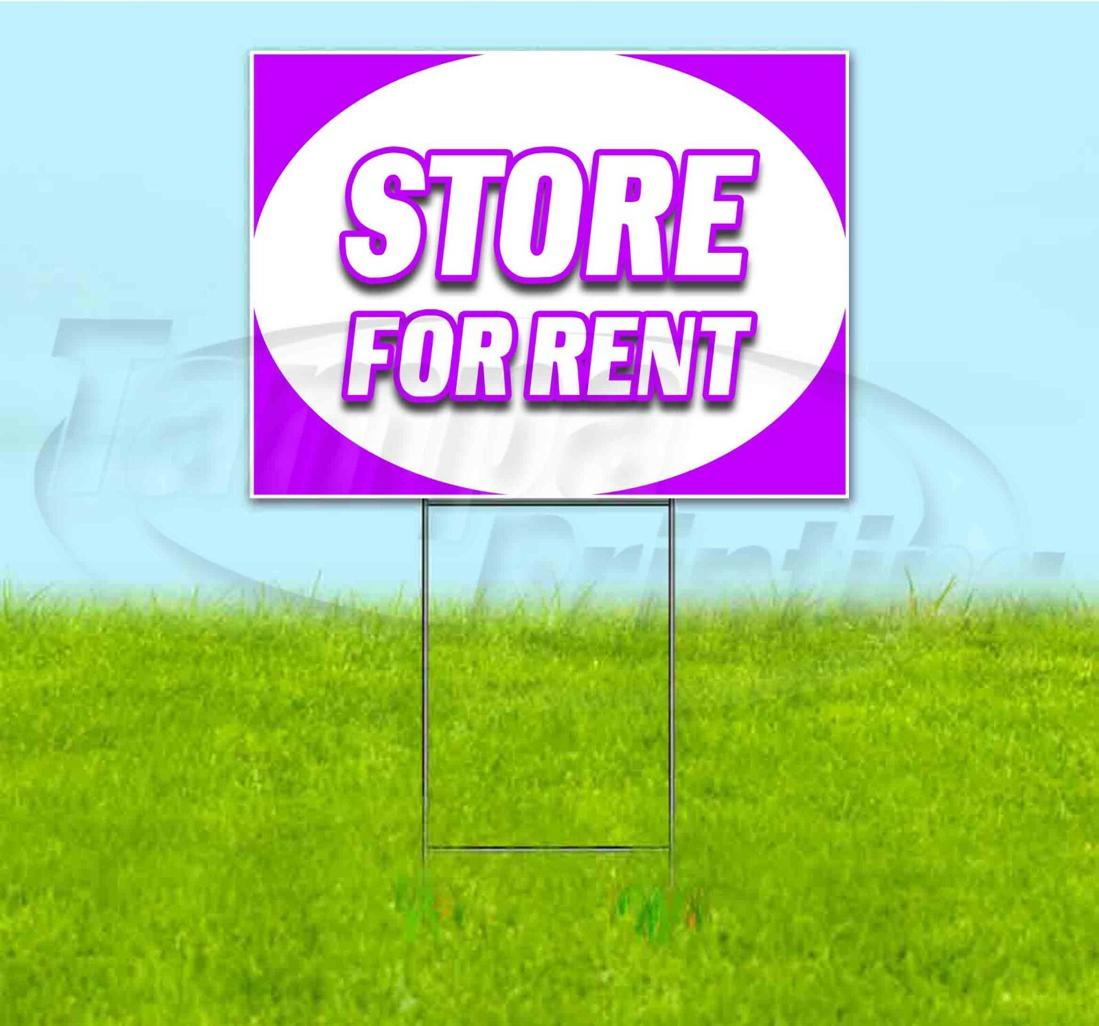 STORE FOR RENT 18×24 Yard Sign WITH STAKE Corrugated Bandit USA BUSINESS LEASE