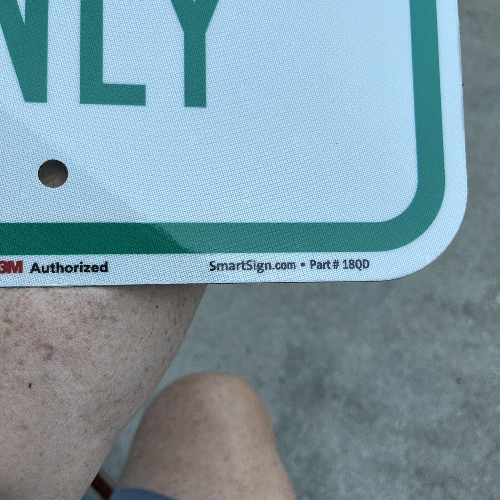 Compact Car Parking Only Sign Aluminum 12&Prime; X 18&Prime; Heavy Duty