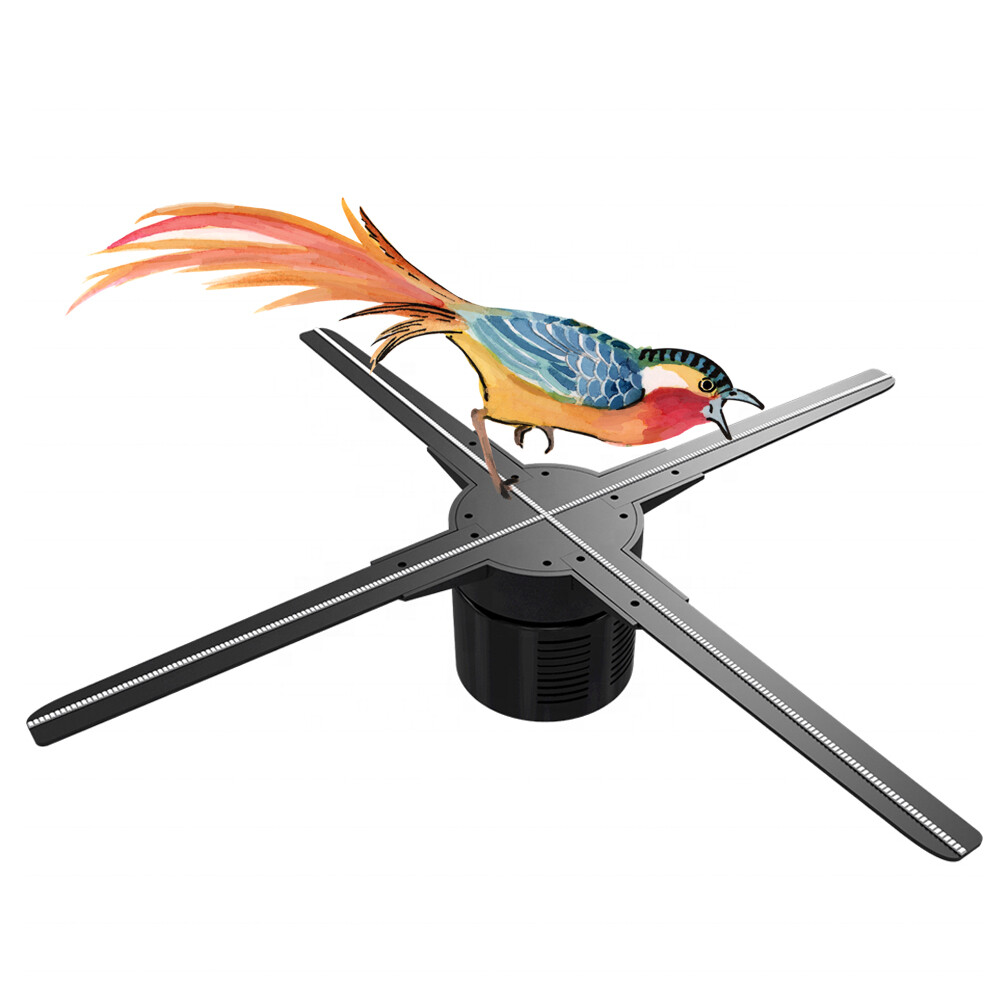 Creative Advertising HD Holographic 3D Display LED Hologram Fan for Commercial