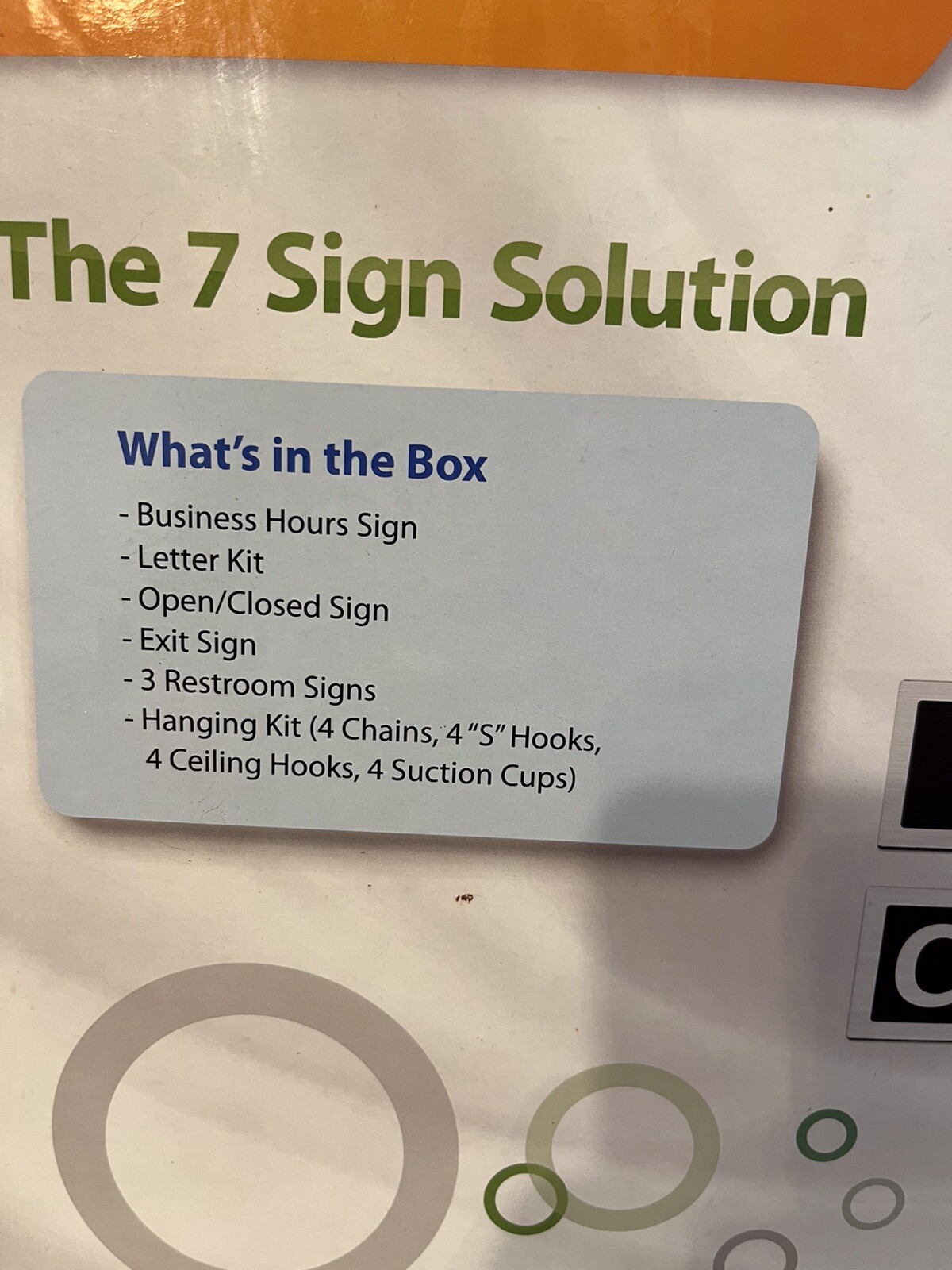 Essential Business Sign Bundle The 7 Sign Solution New