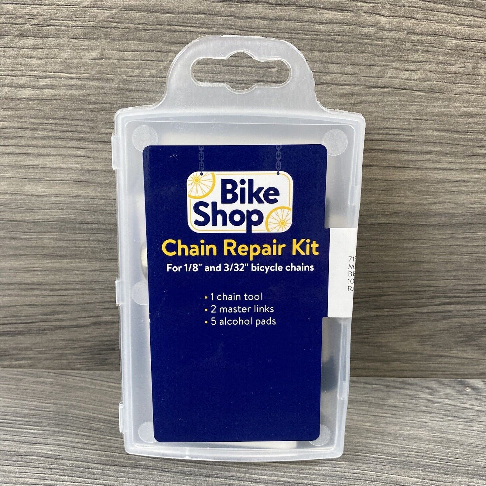 Bike Shop 12 pc Bike Chain Repair Kit 1 Chain Tool 2 Master Links 5 Alcohol Pads