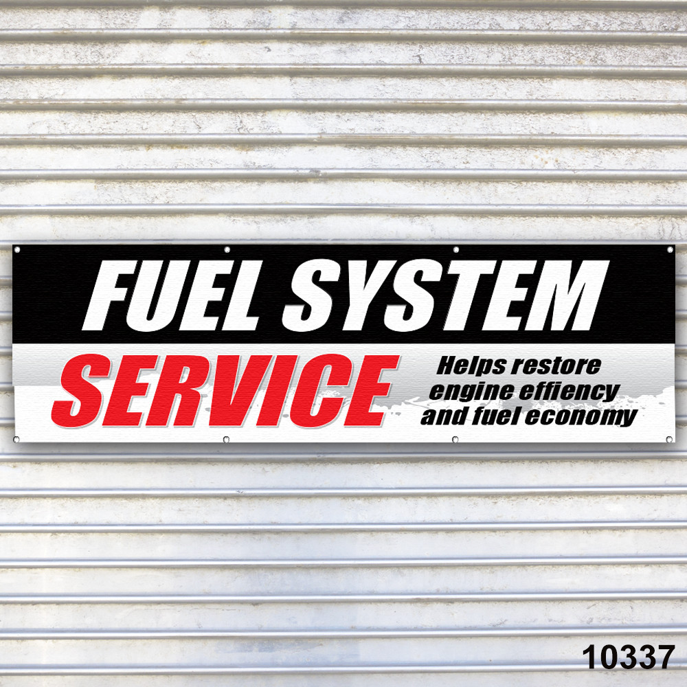 Fuel System Service Banner