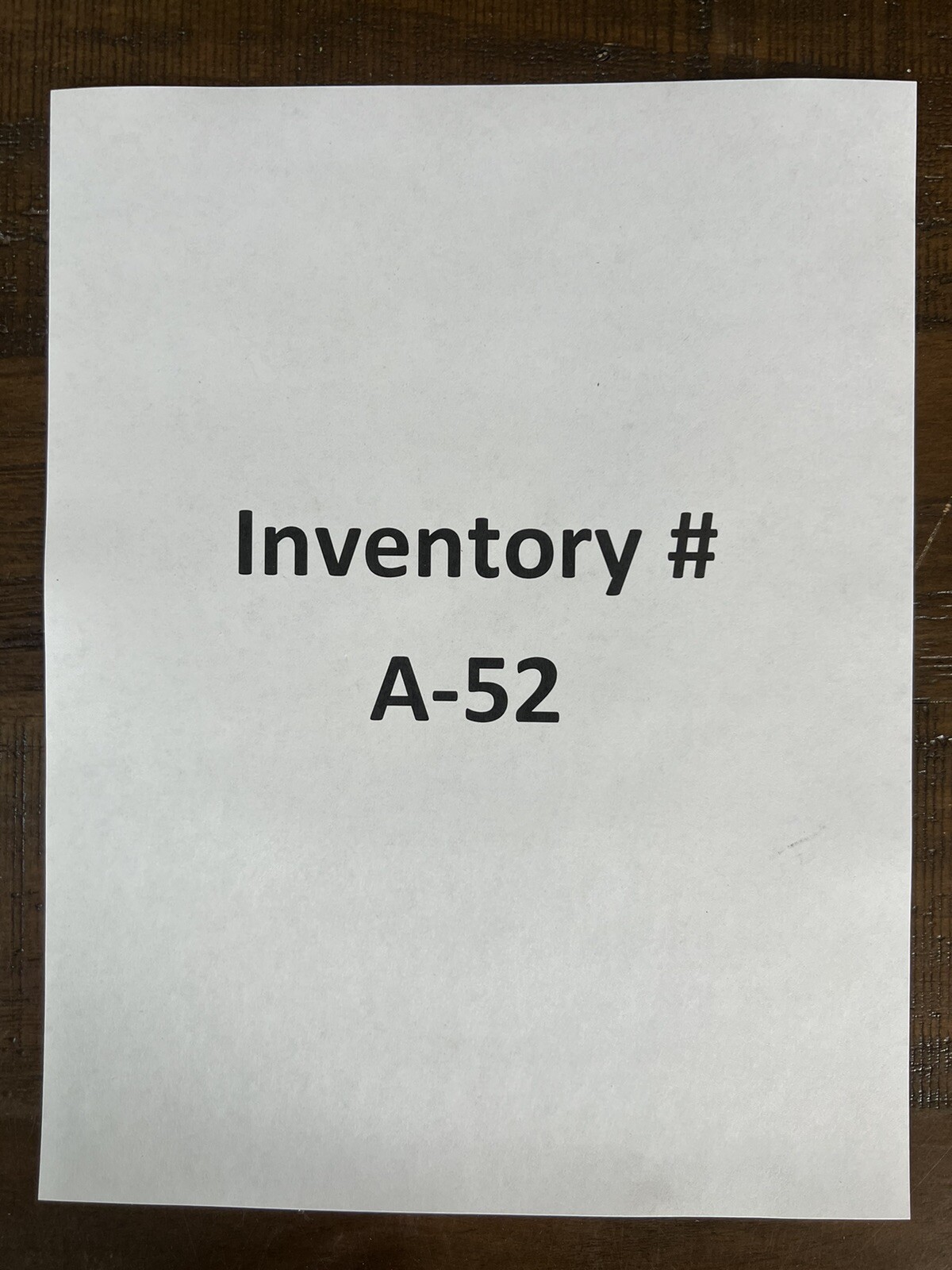 Set of 2 K-5958-AL-06×12 « Staff Only » Sign 6&Prime; x 12&Prime; Aluminum Black on White