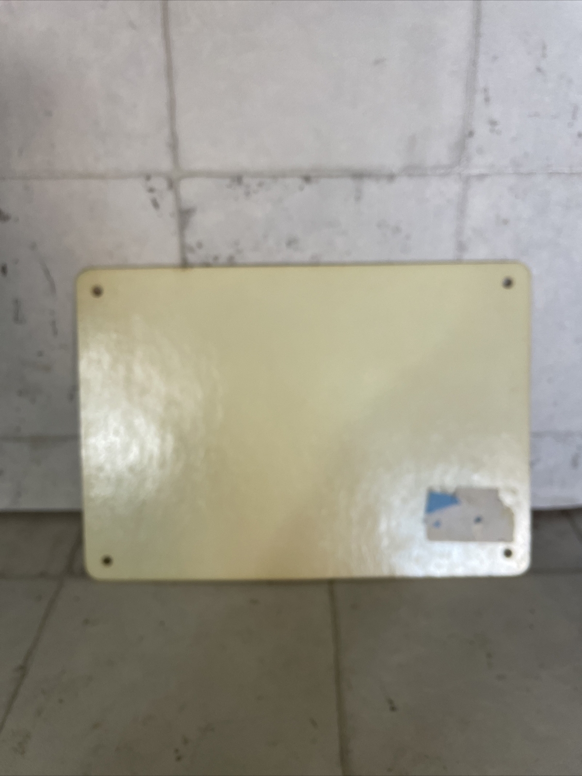 Carbon Dioxide Warning Sign, 10 Inches Long 7 Inches Wide Plastic Signage