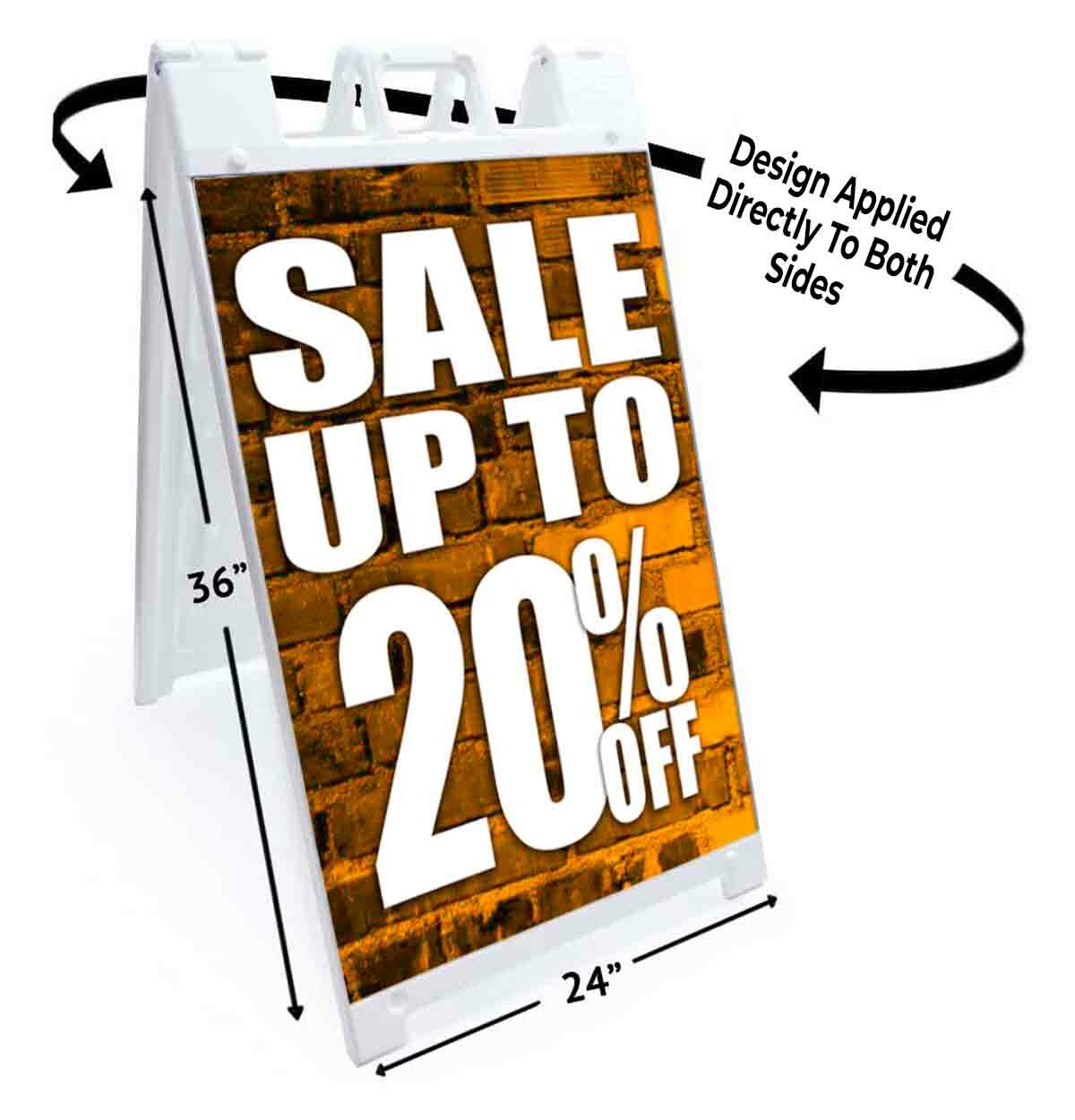 Sale Up To 20% Off Signicade 24×36 A Frame Sidewalk Sign Double Sided