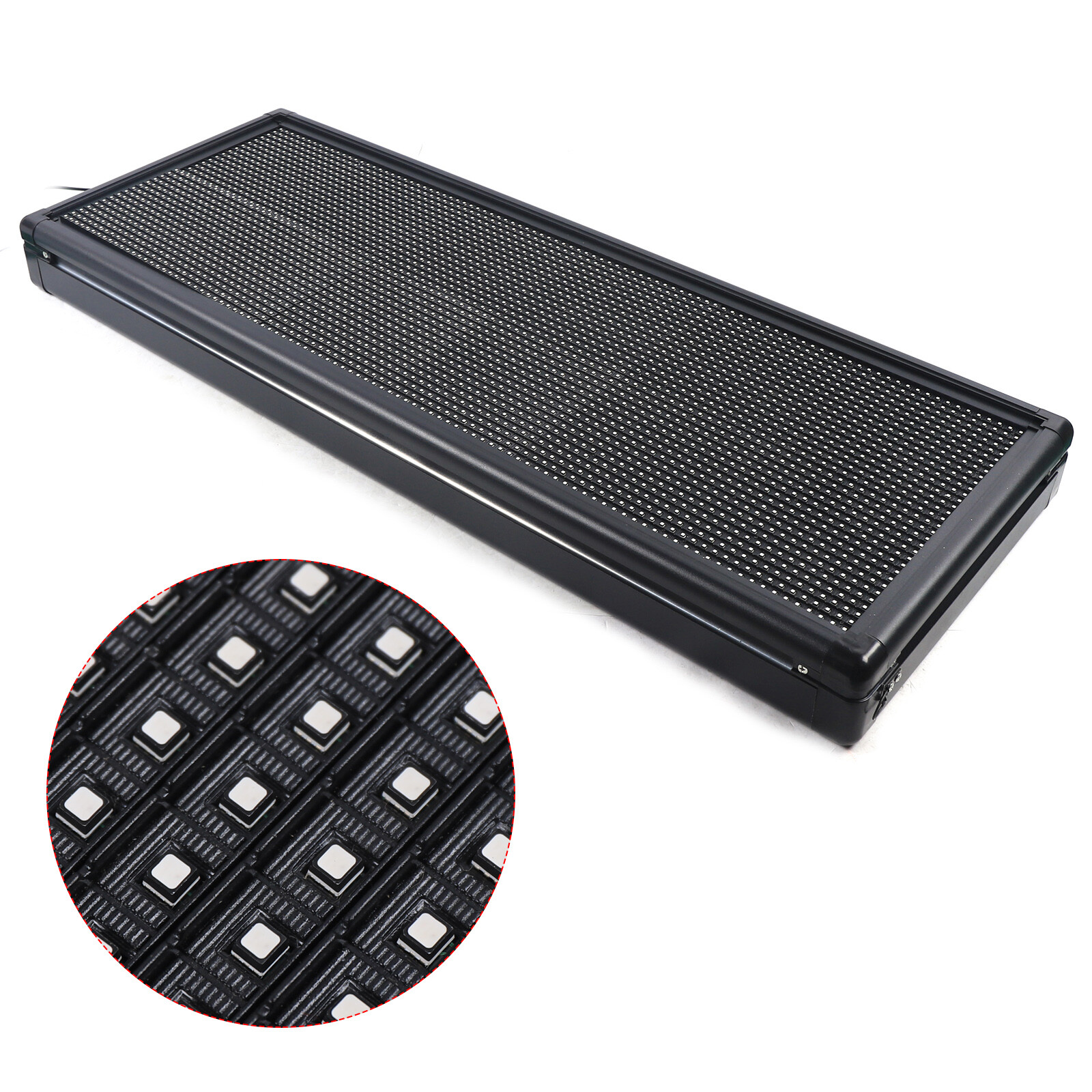 LED Sign 40X15&Prime; 3Color Programmable Scrolling Message Display Board Advertising