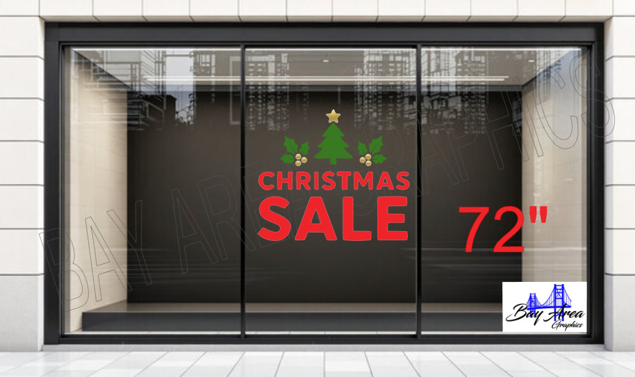 Christmas SALE Window Sticker Oracal 651 Outdoor Retail Vinyl Sign Waterproof🎄