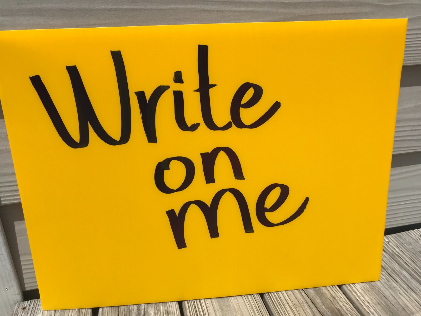10 Blank Signs YELLOW 18&Prime; x 24&Prime; x 4 mm corrugated plastic, bundles of 10 pieces