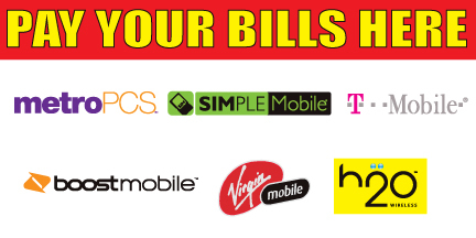 2&rsquo;x4&prime; Pay Your Bills Here Vinyl Banner – High Quality – Metropcs simple t-mobile
