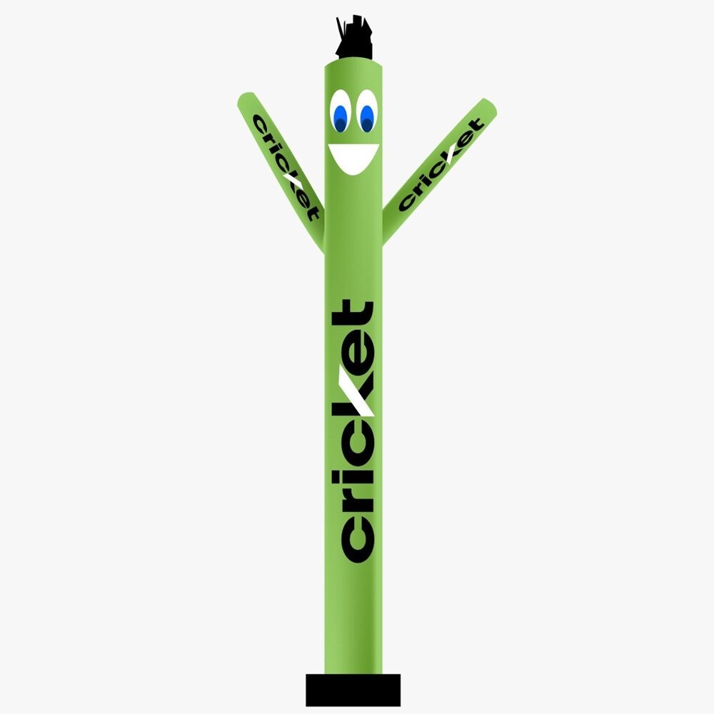 10ft Cricket Wireless Inflatable Advertising Air Tube Man Dancer Without Blower